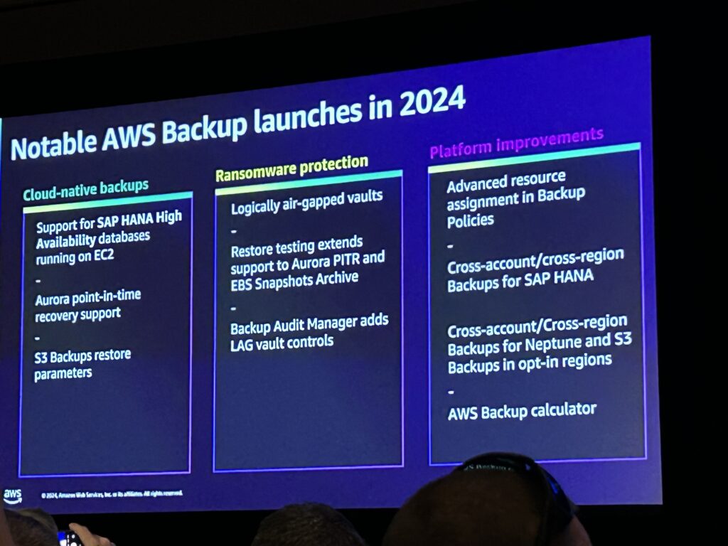 今年ローンチされたAWS Backup機能の紹介