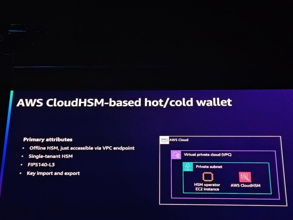 AWS CloudHSMベースのコールドウォレット