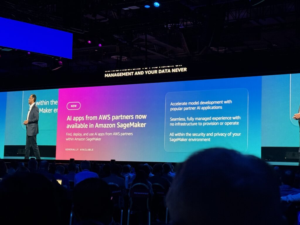 AI apps from AWS partners now available in Amazon SageMaker