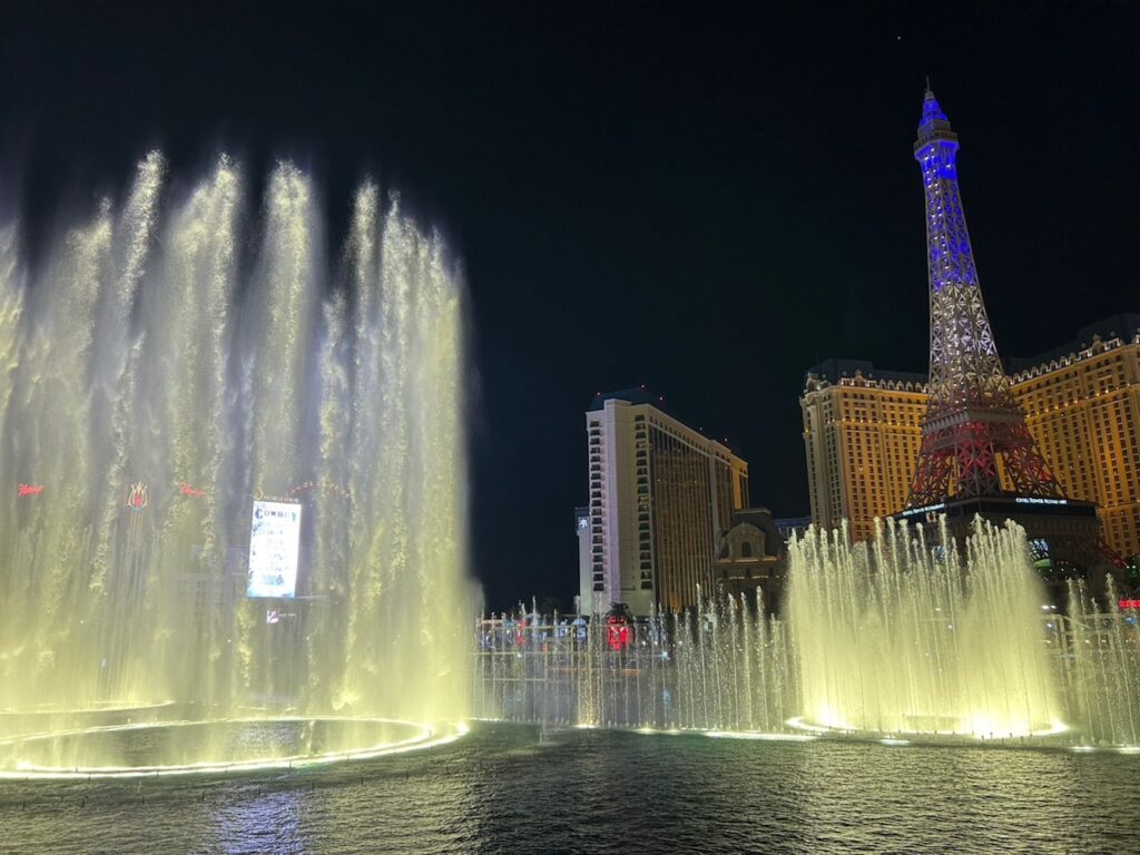 ベラージオの噴水ショー