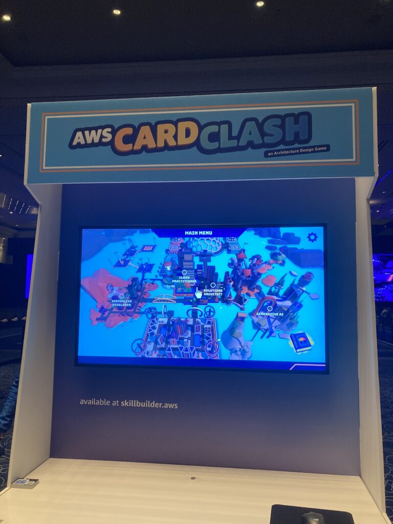 AWS CARD CLASHのゲームの進行